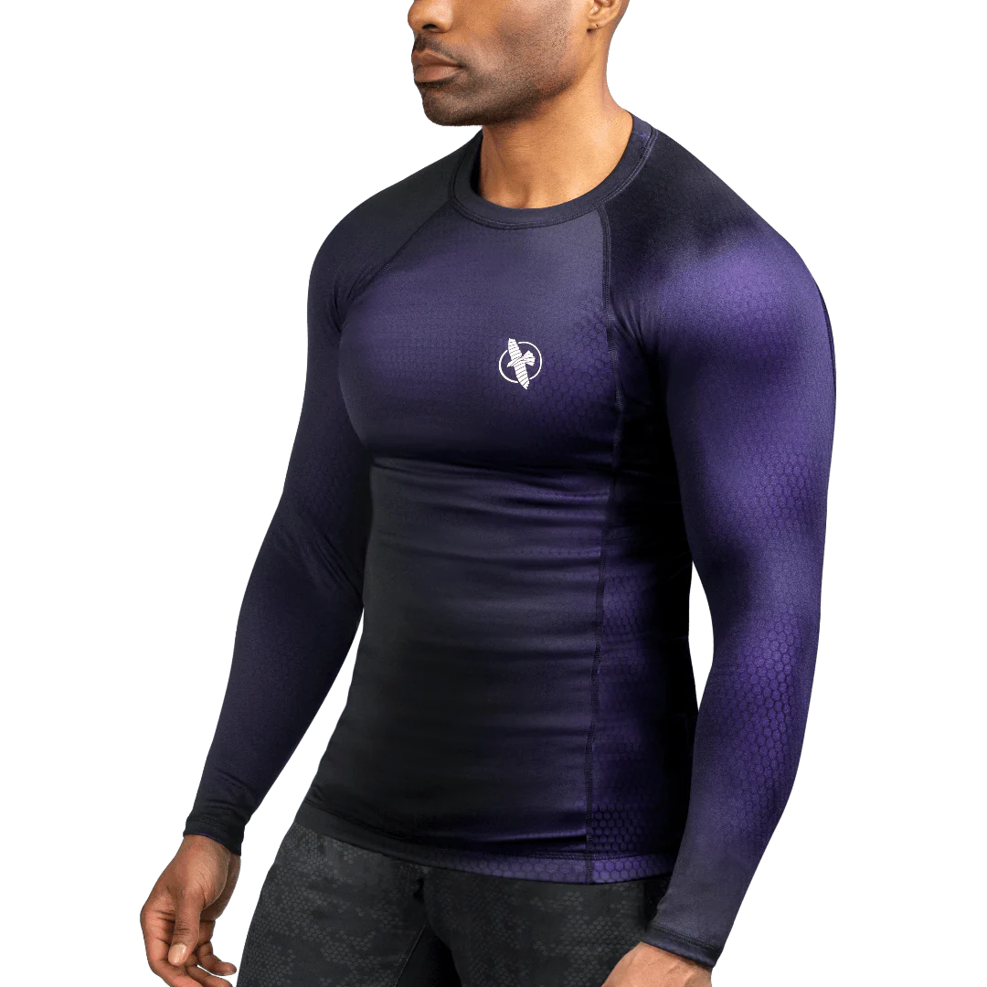 Hayabusa Fusion Long Sleeve Rash Guard - Image 4