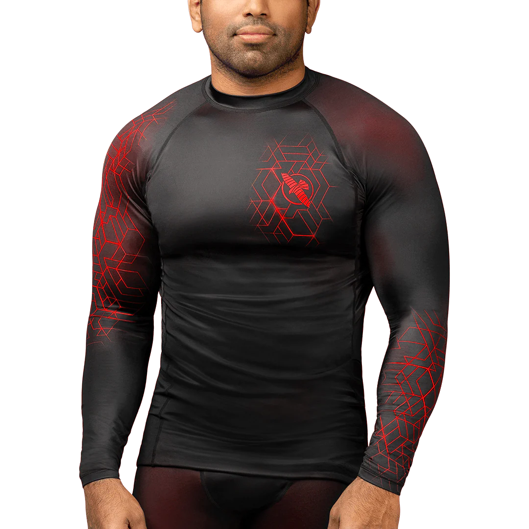 Hayabusa Geo Long Sleeve Rash Guard - Image 6